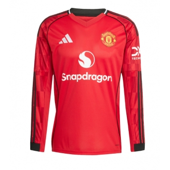 Billige Fotballdrakt Manchester United Replika Hjemmedrakt 2025-26 Langermet